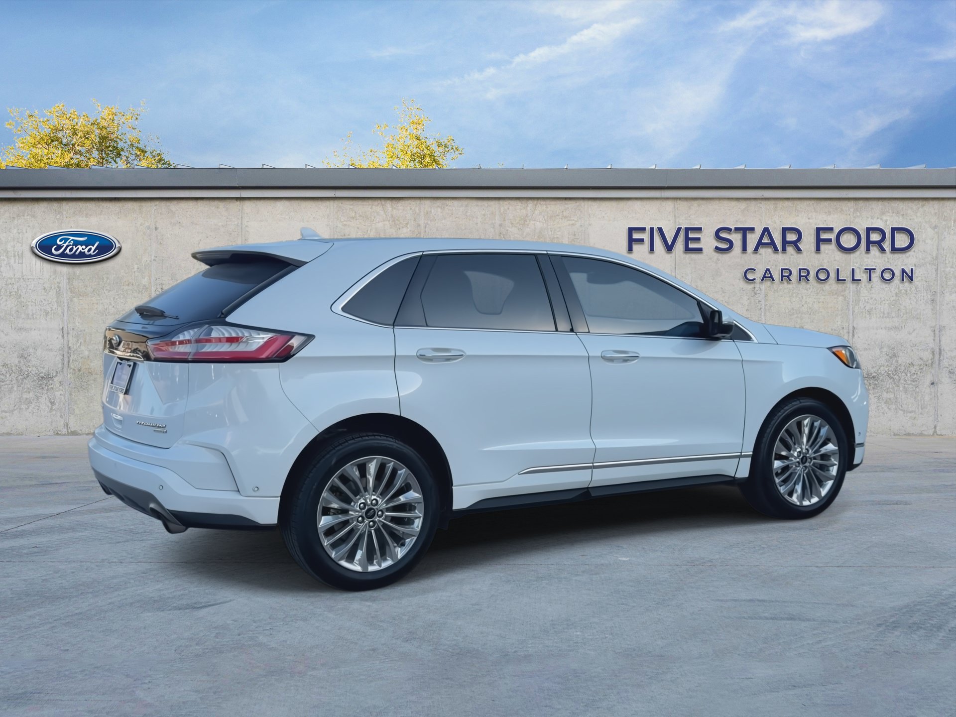 Certified 2020 Ford Edge Titanium w/ Equipment Group 301A FWD image 8