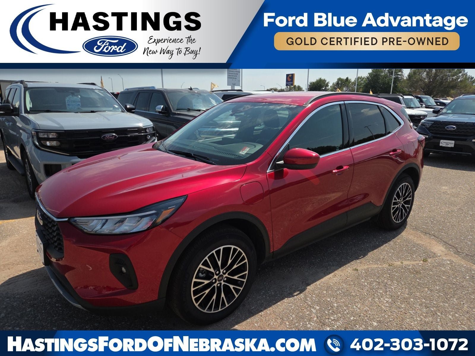 Certified 2025 Ford Escape SE w/ Class II Trailer Tow Package FWD image 1