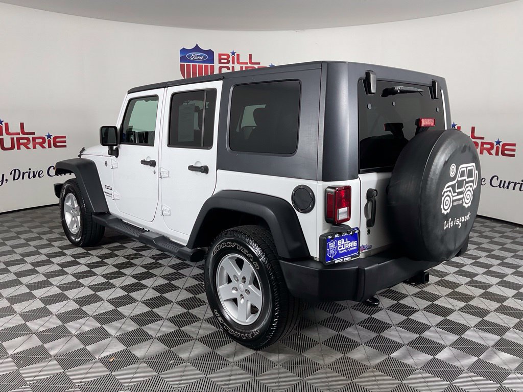 Used 2017 Jeep Wrangler Unlimited Sport w/ Quick Order Package 24S AWD/4WD image 5
