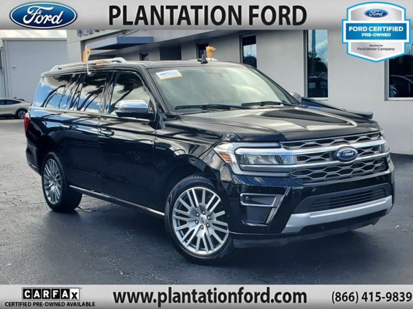 Certified 2022 Ford Expedition Max Platinum