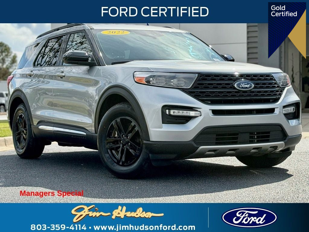 Certified 2022 Ford Explorer XLT w/ Equipment Group 202A