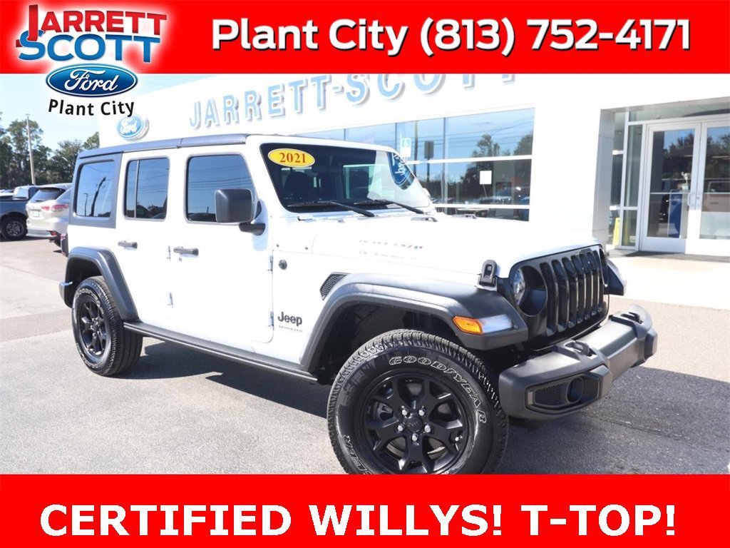 Used 2021 Jeep Wrangler Unlimited Willys image 7
