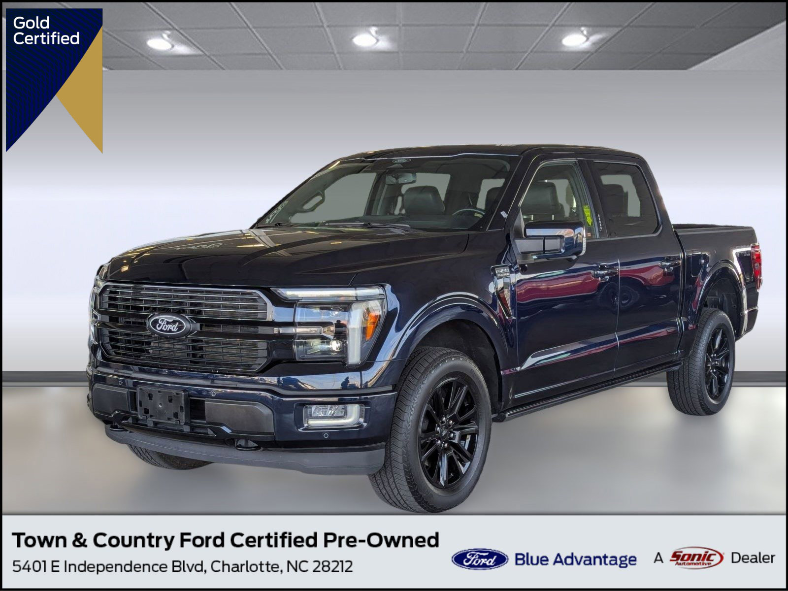 Certified 2024 Ford F150 Platinum w/ Equipment Group 702A High