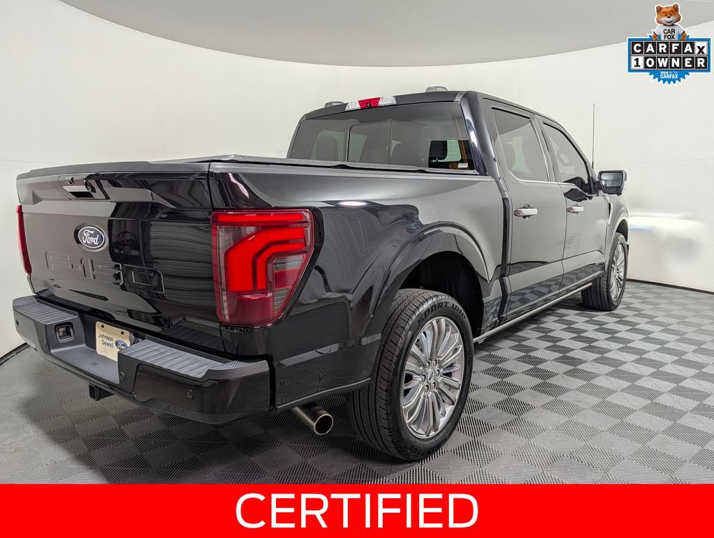 Certified 2024 Ford F150 Platinum w/ Equipment Group 703A Plus AWD/4WD image 2