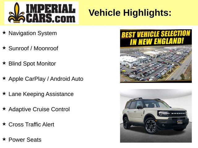 Certified 2025 Ford Bronco Sport Outer Banks w/ Outer Banks Tech Package+ image 11