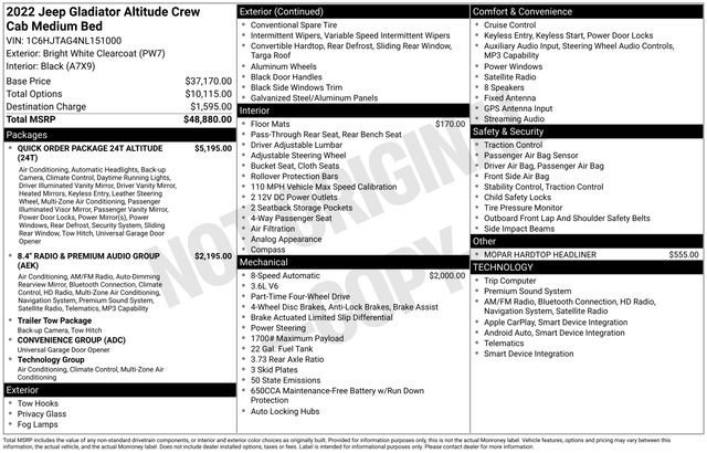 Used 2022 Jeep Gladiator Sport image 32