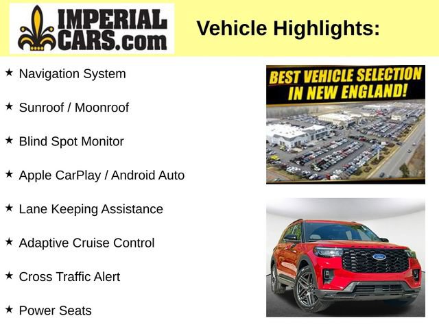 Certified 2025 Ford Explorer ST-Line w/ Premium Package AWD/4WD image 5
