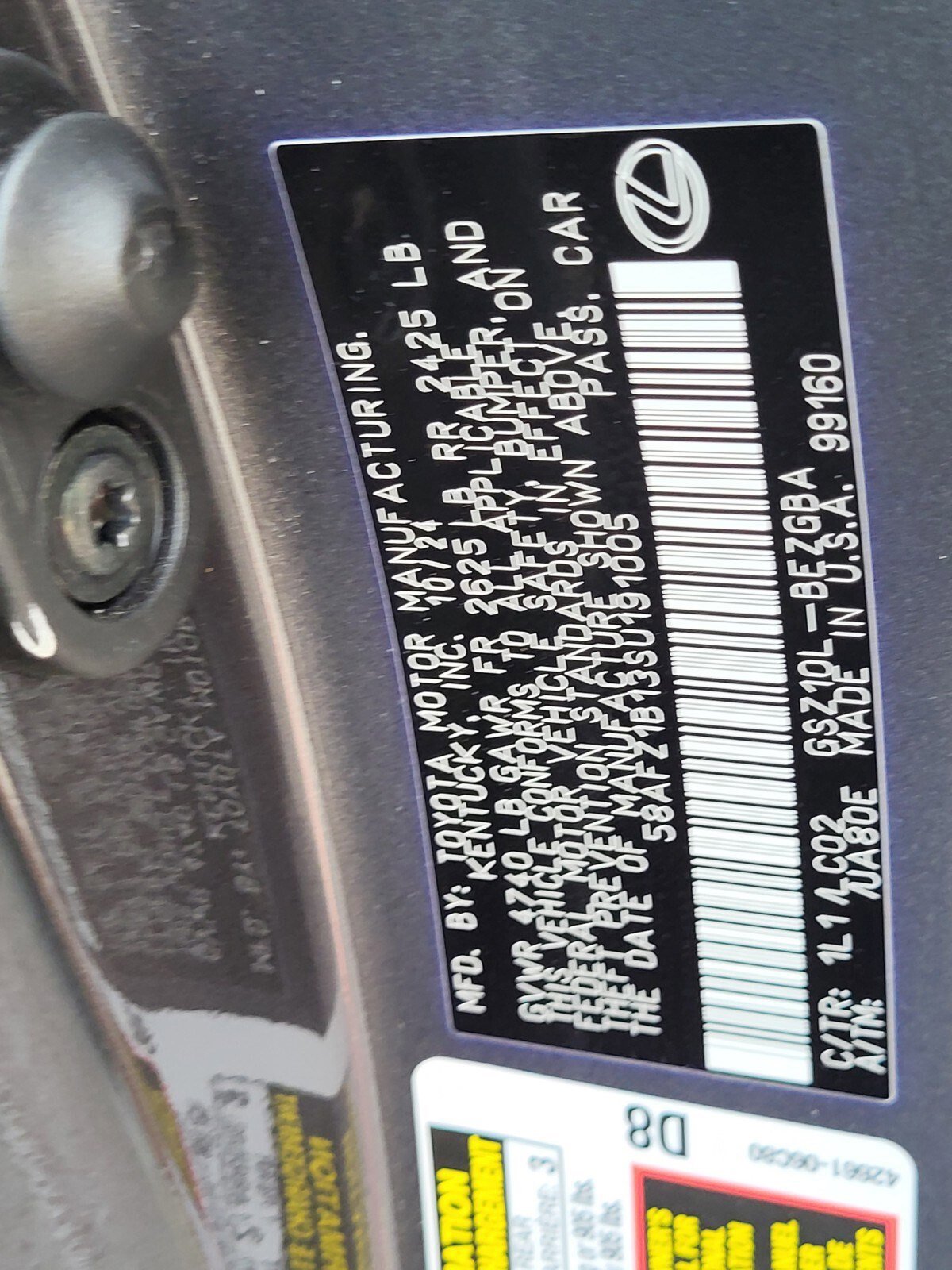 Used 2025 Lexus ES 350 Ultra Luxury w/ Accessory Package (Z1) image 34