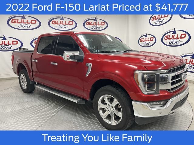 Certified 2022 Ford F150 Lariat w/ Equipment Group 502A High AWD/4WD image 1