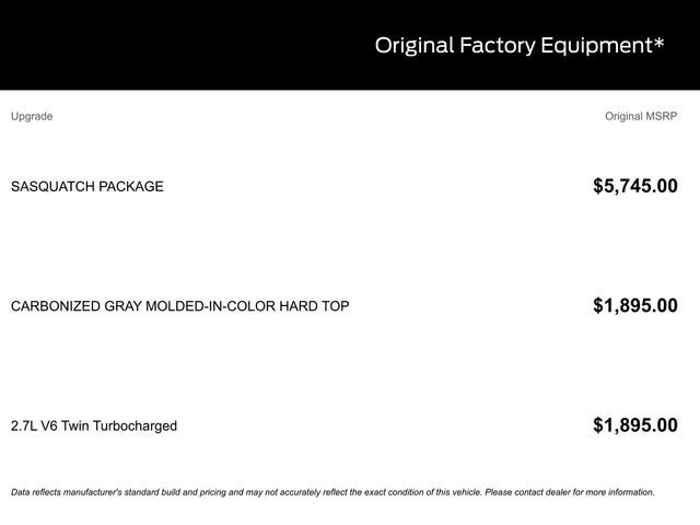 Certified 2023 Ford Bronco 4-Door w/ Sasquatch Package image 21