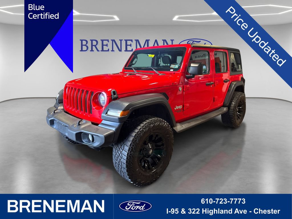 Used 2018 Jeep Wrangler Unlimited Sport S
