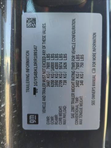 Used 2024 Cadillac Escalade Premium Luxury w/ LPO, Floor Liner Package AWD/4WD image 28