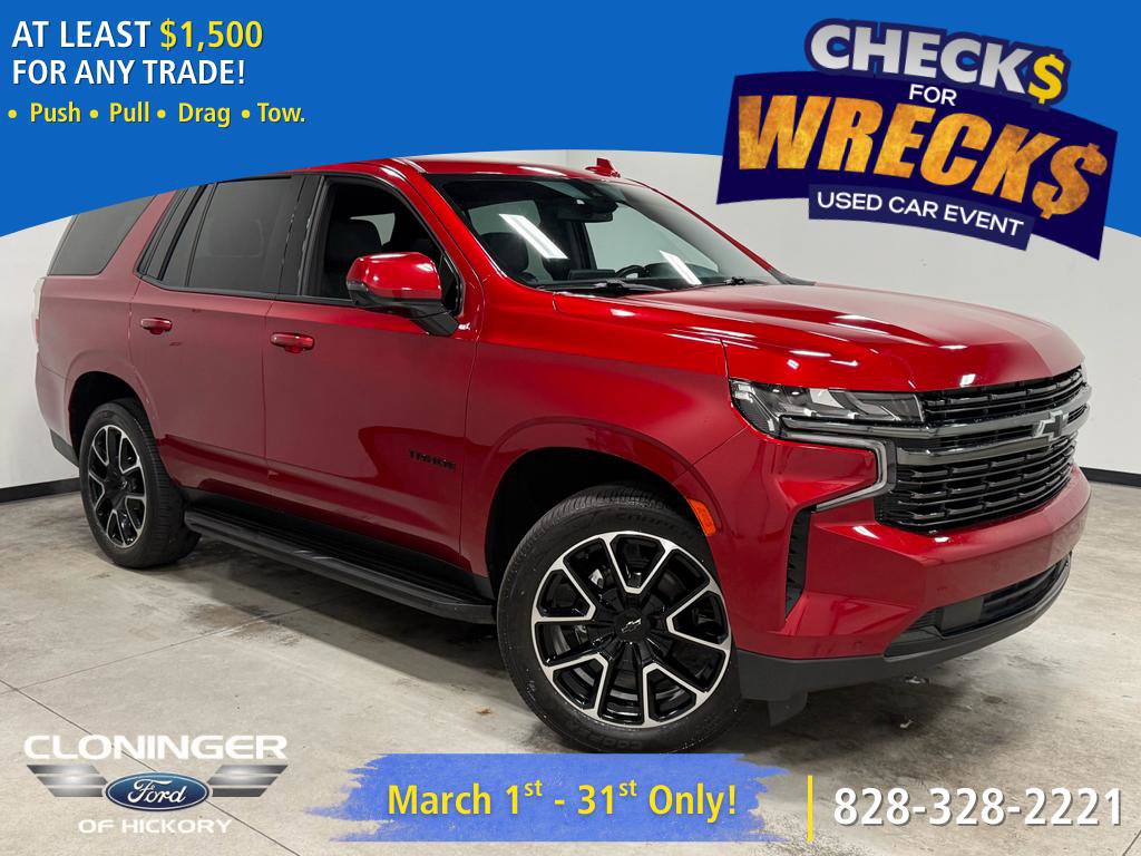 Used 2021 Chevrolet Tahoe RST w/ Luxury Package image 1