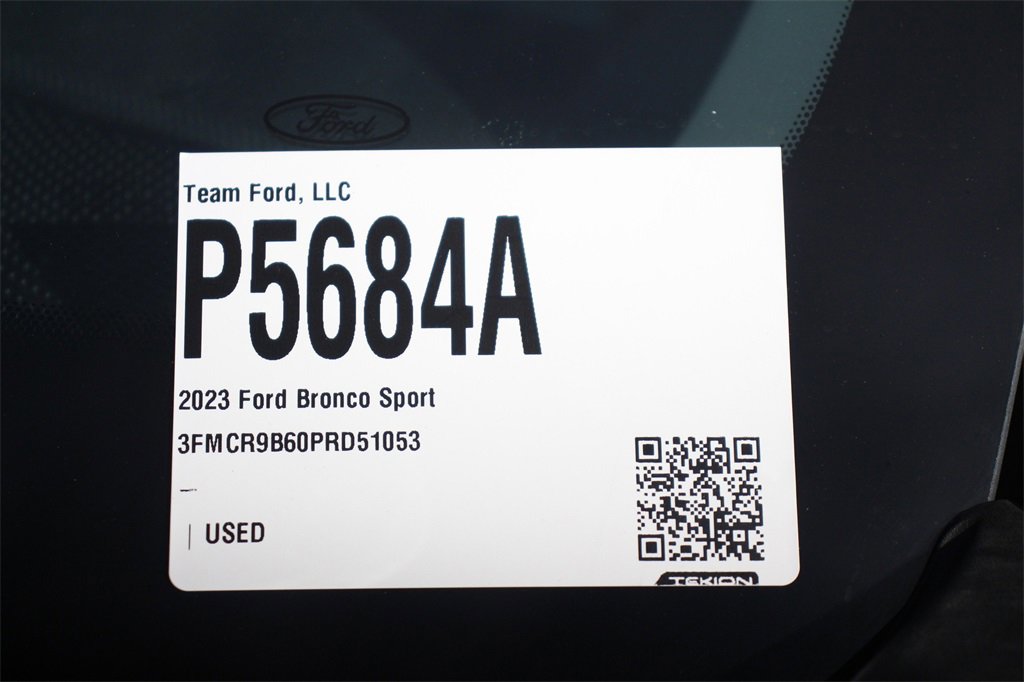 Certified 2023 Ford Bronco Sport Big Bend w/ Convenience Package image 31