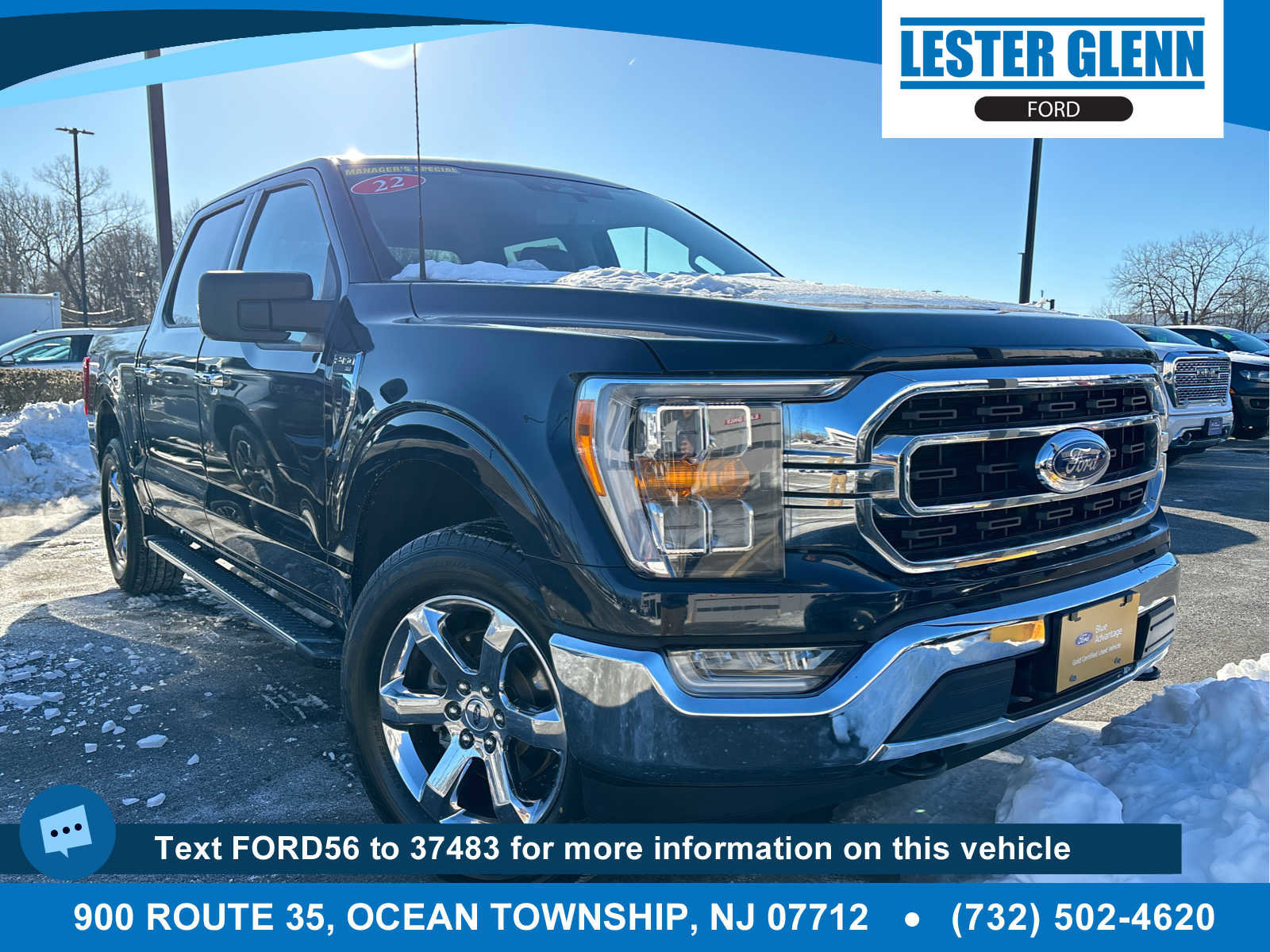 Certified 2022 Ford F150 XLT w/ Equipment Group 302A High image 7