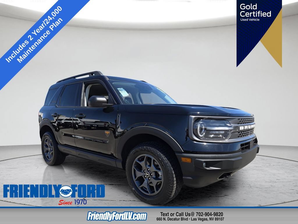 Certified 2023 Ford Bronco Sport Badlands w/ Premium Package