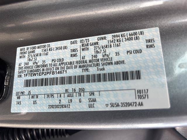 Certified 2023 Ford F150 XLT w/ Equipment Group 302A High AWD/4WD image 21