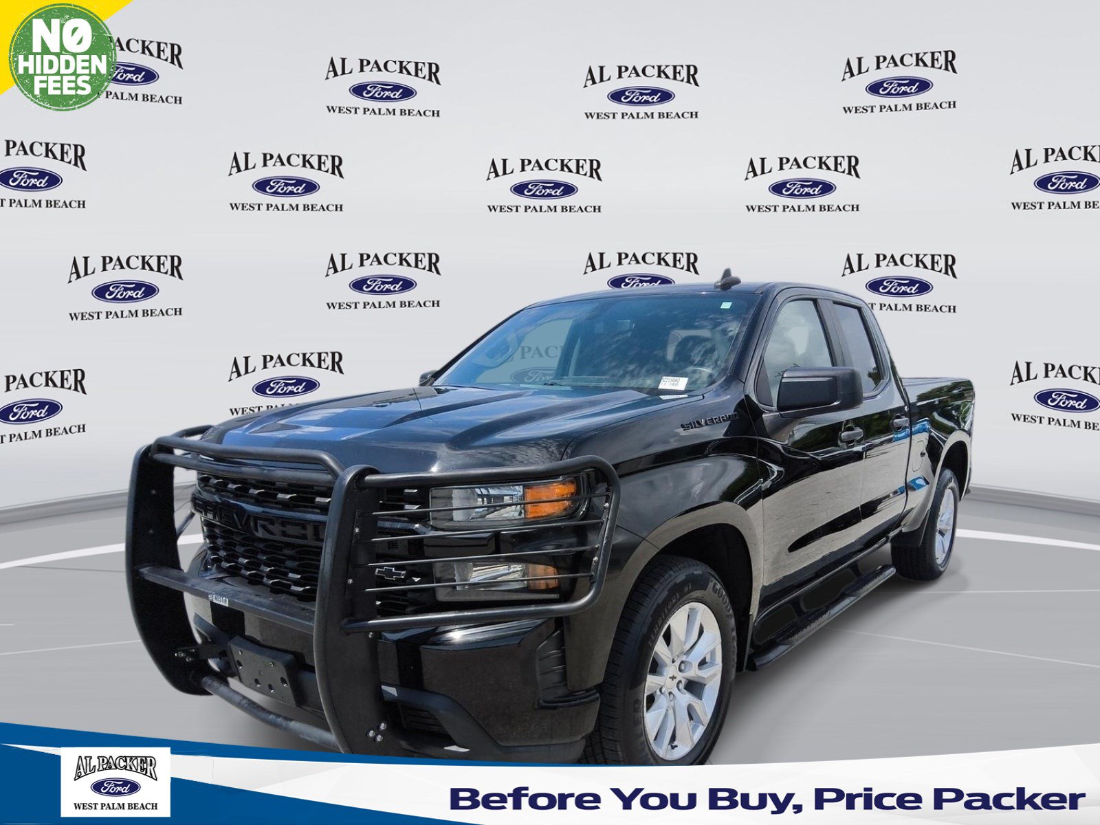 Used 2021 Chevrolet Silverado 1500 Custom w/ LPO, Dark Essentials Package