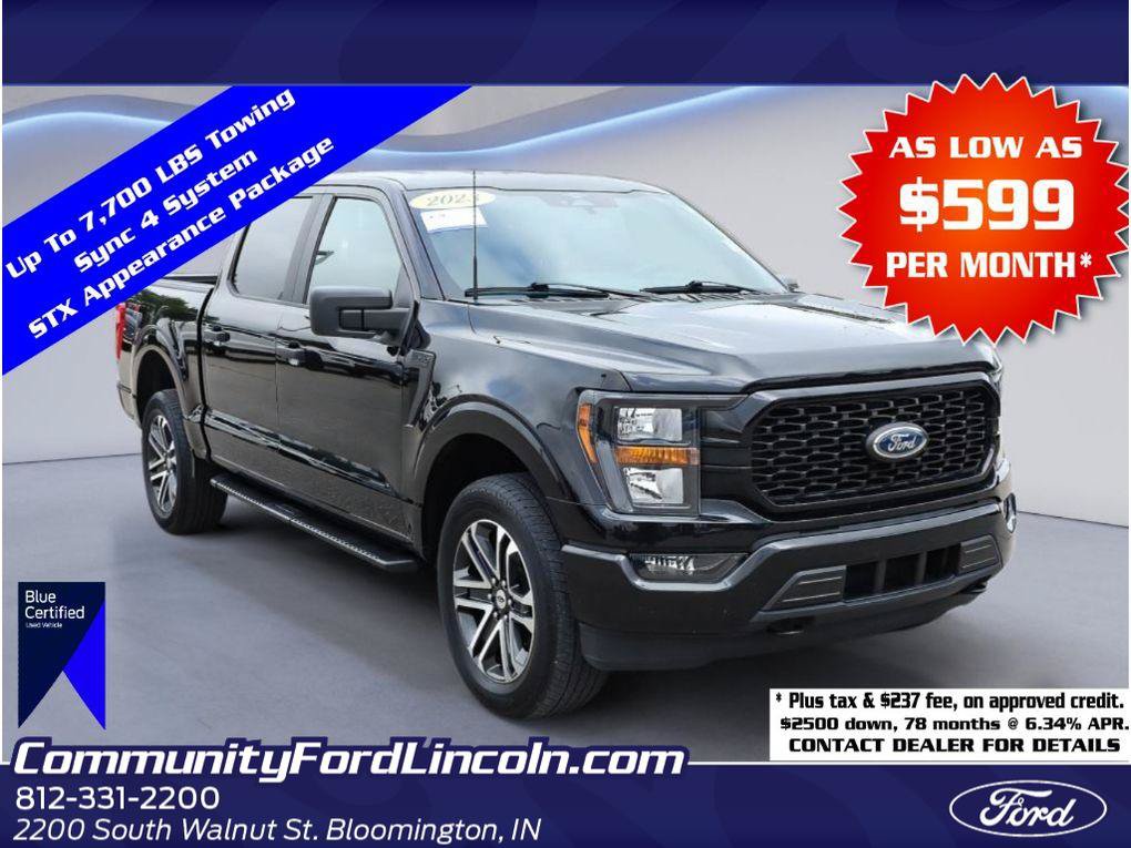 Certified 2023 Ford F150 XL w/ STX Appearance Package
