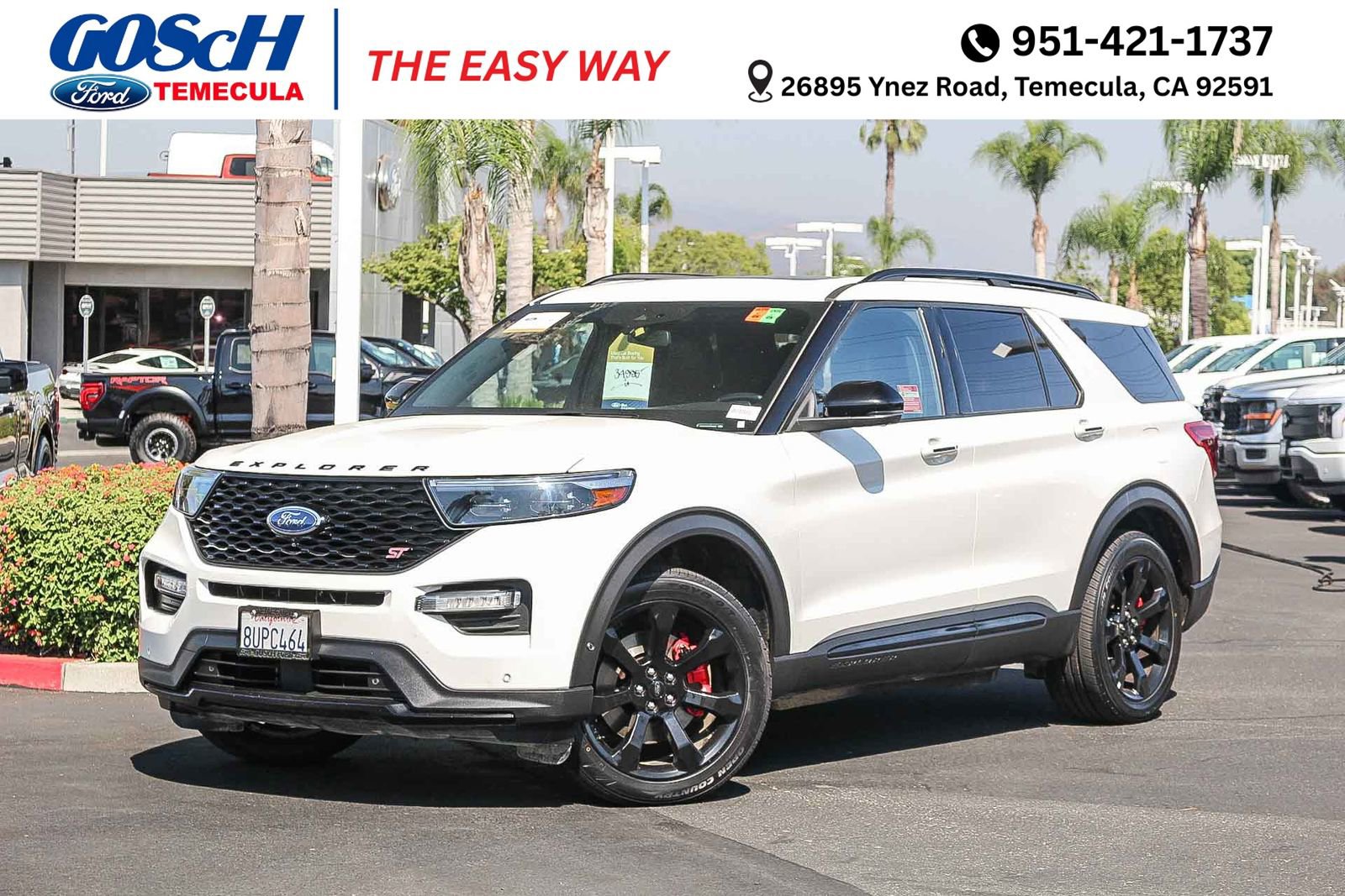 Certified 2020 Ford Explorer ST w/ ST High-Performance Pack