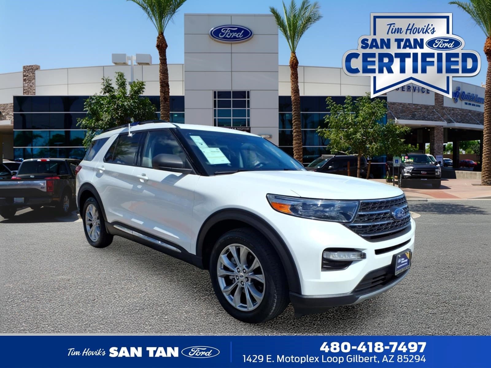 Certified 2023 Ford Explorer XLT w/ Equipment Group 202A