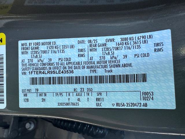Certified 2025 Ford Ranger Raptor AWD/4WD image 18
