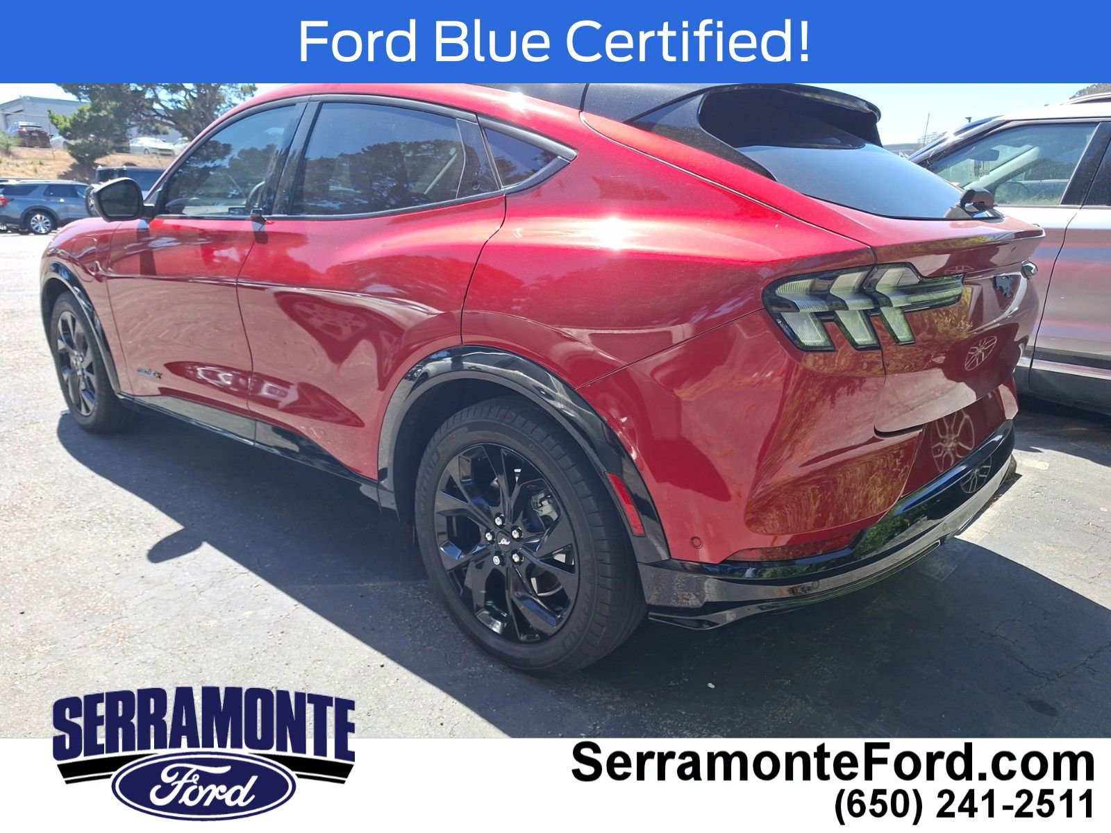 Certified 2023 Ford Mustang Mach-E Premium w/ Mustang Nite Pony Package RWD image 4
