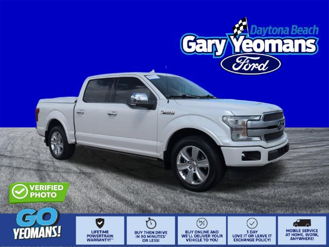 Certified 2019 Ford F150 Platinum w/ Equipment Group 701A Luxury