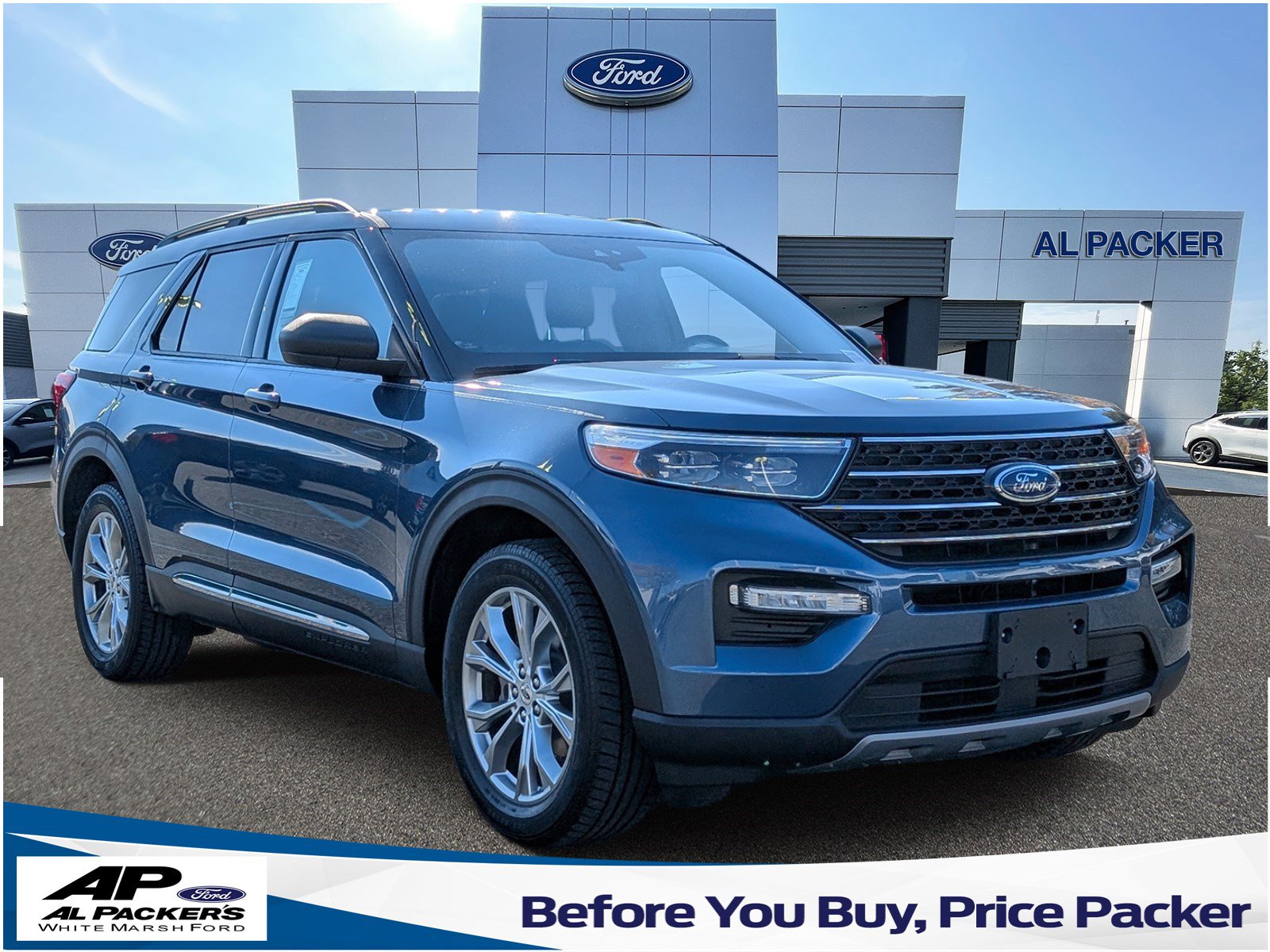 Certified 2020 Ford Explorer XLT w/ Equipment Group 202A