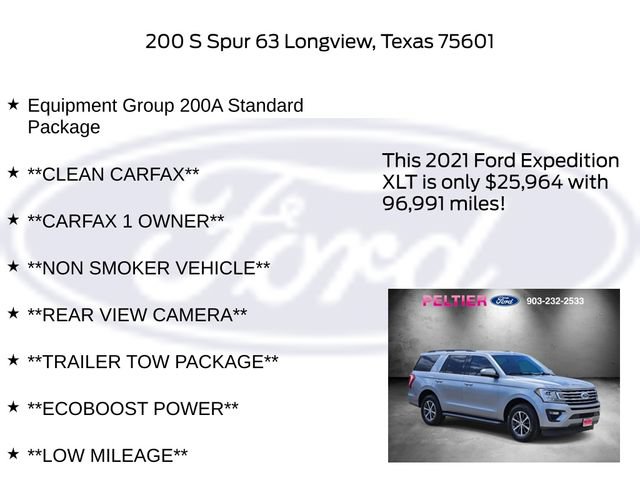 Certified 2021 Ford Expedition XLT RWD image 6