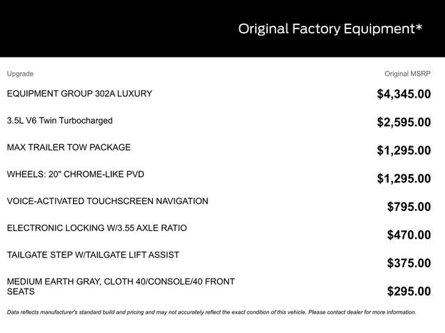 Certified 2019 Ford F150 XLT w/ Equipment Group 302A Luxury image 21