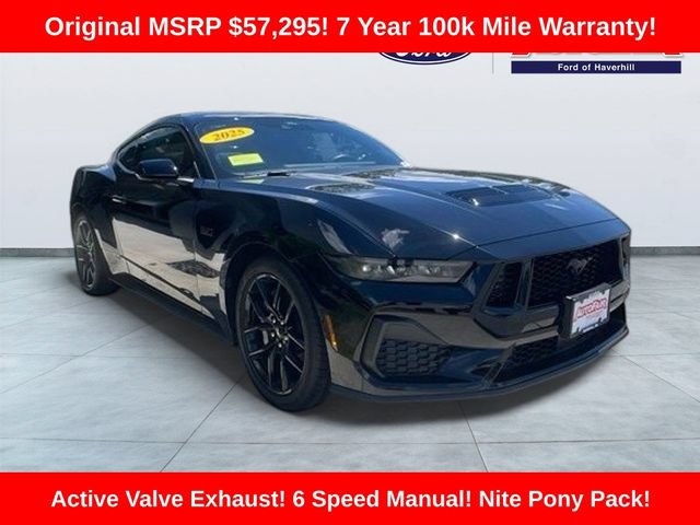 Certified 2025 Ford Mustang GT Premium w/ Mustang Nite Pony Package