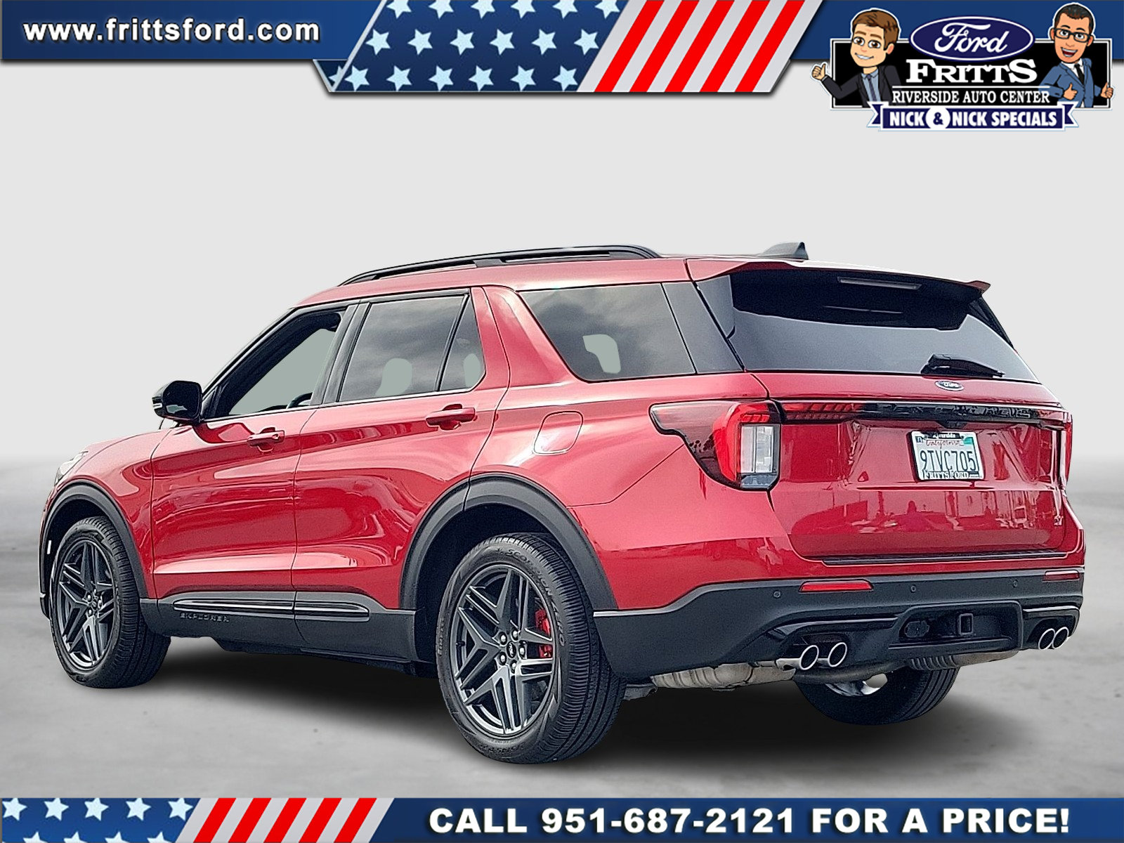 Certified 2025 Ford Explorer ST w/ Sun And Sound Package AWD/4WD image 3