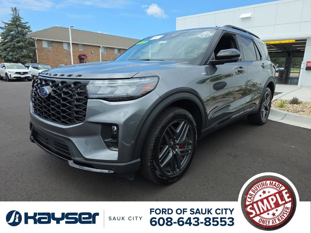 Certified 2025 Ford Explorer ST-Line w/ ST-Line Street Pack AWD/4WD video 1