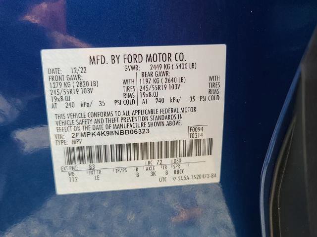 Certified 2022 Ford Edge Titanium image 28