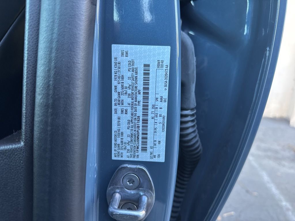 Certified 2023 Ford Escape ST-Line w/ Tech Pack #1 image 13