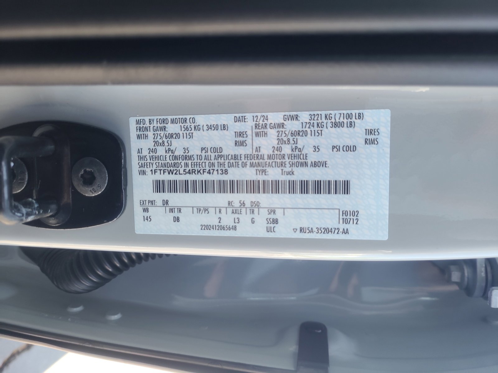Certified 2024 Ford F150 STX AWD/4WD image 25