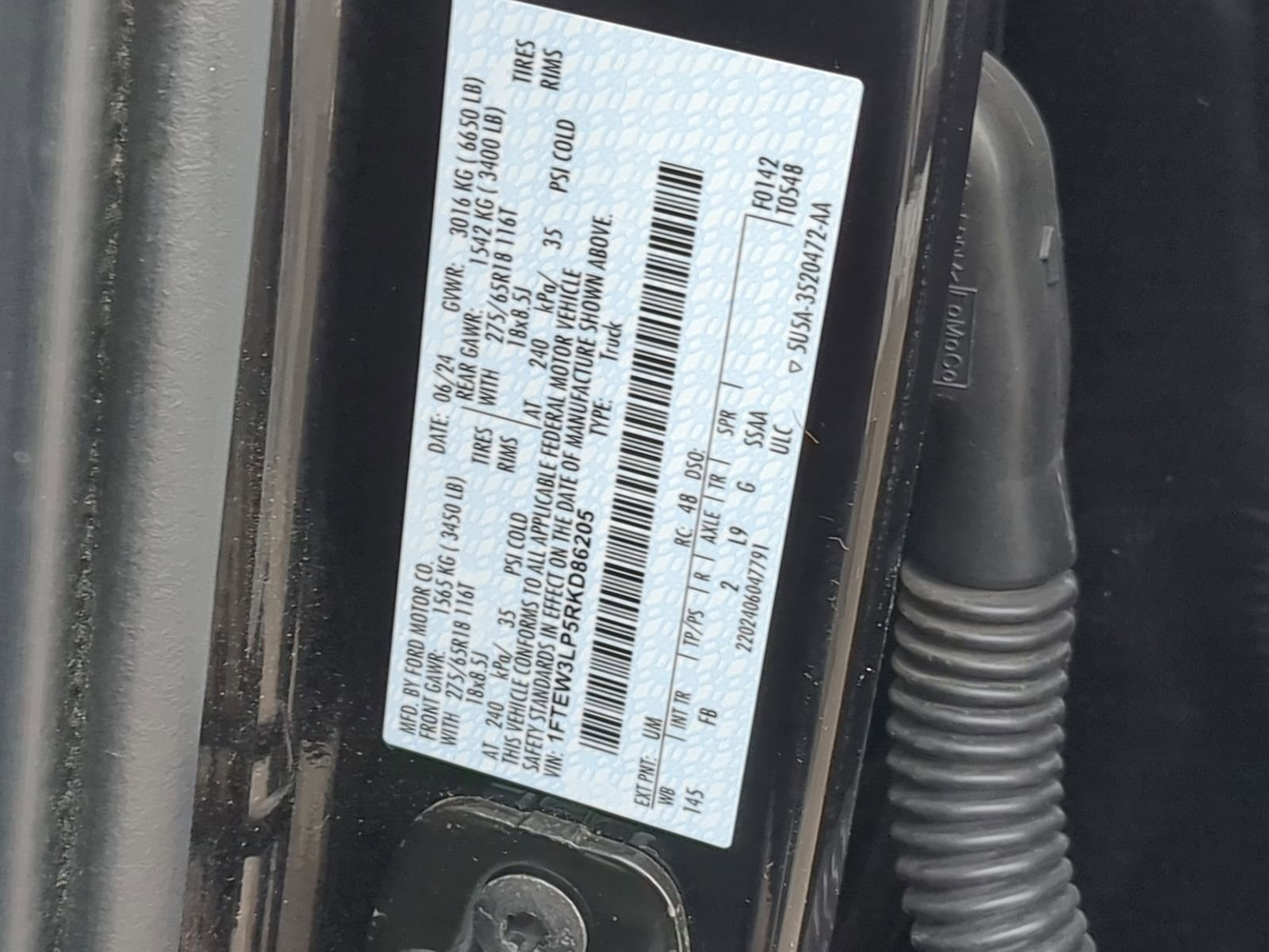 Certified 2024 Ford F150 XLT w/ Equipment Group 302A MID image 41