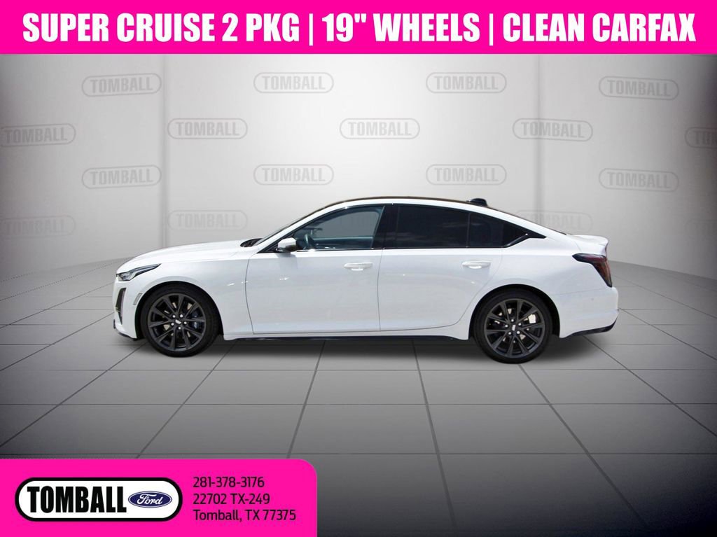 Used 2024 Cadillac CT5 Sport w/ Super Cruise 2 Package RWD image 4