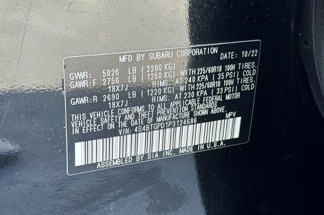 Used 2023 Subaru Outback Touring XT image 37