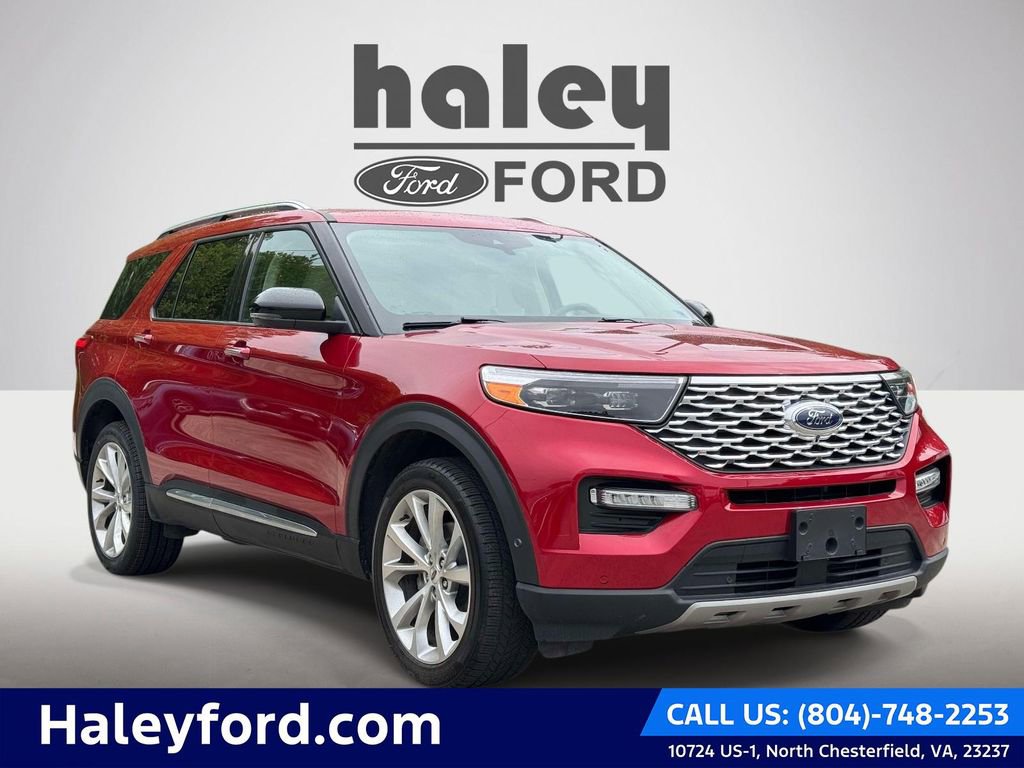 Certified 2023 Ford Explorer Platinum w/ Technology Package