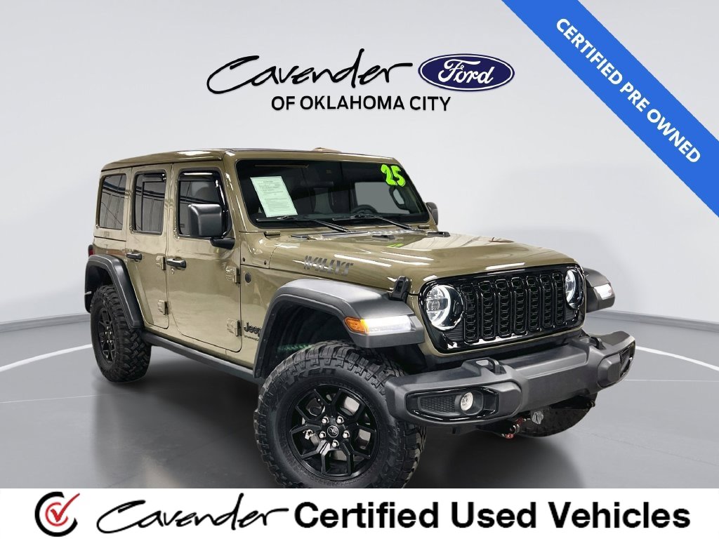 Used 2025 Jeep Wrangler Unlimited Sport