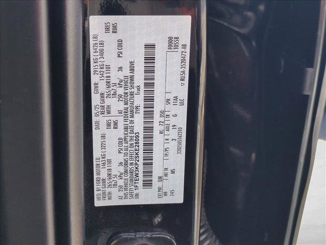 Certified 2025 Ford F150 XLT w/ Equipment Group 301A Standard RWD image 23