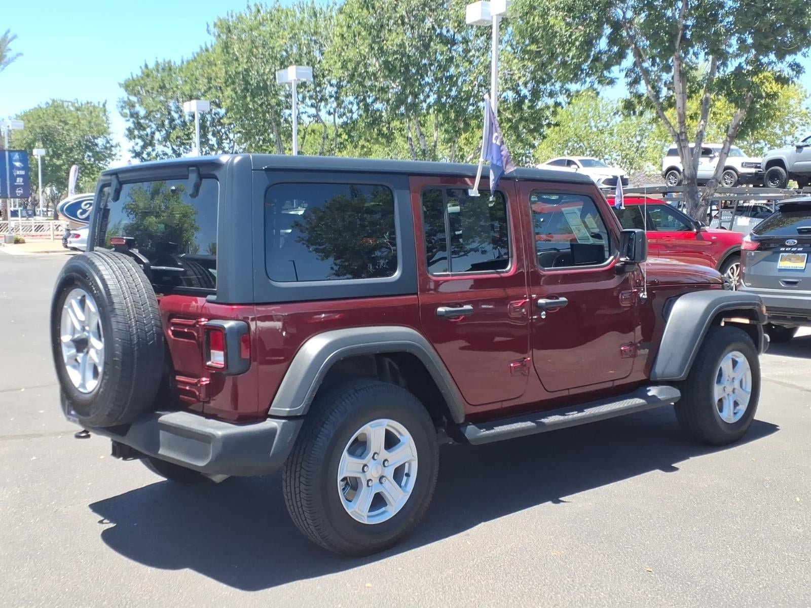 Used 2021 Jeep Wrangler Unlimited Sport AWD/4WD image 4