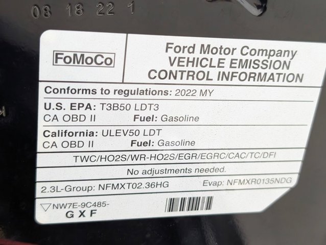 Certified 2022 Ford Ranger Lariat w/ Equipment Group 501A High AWD/4WD image 29