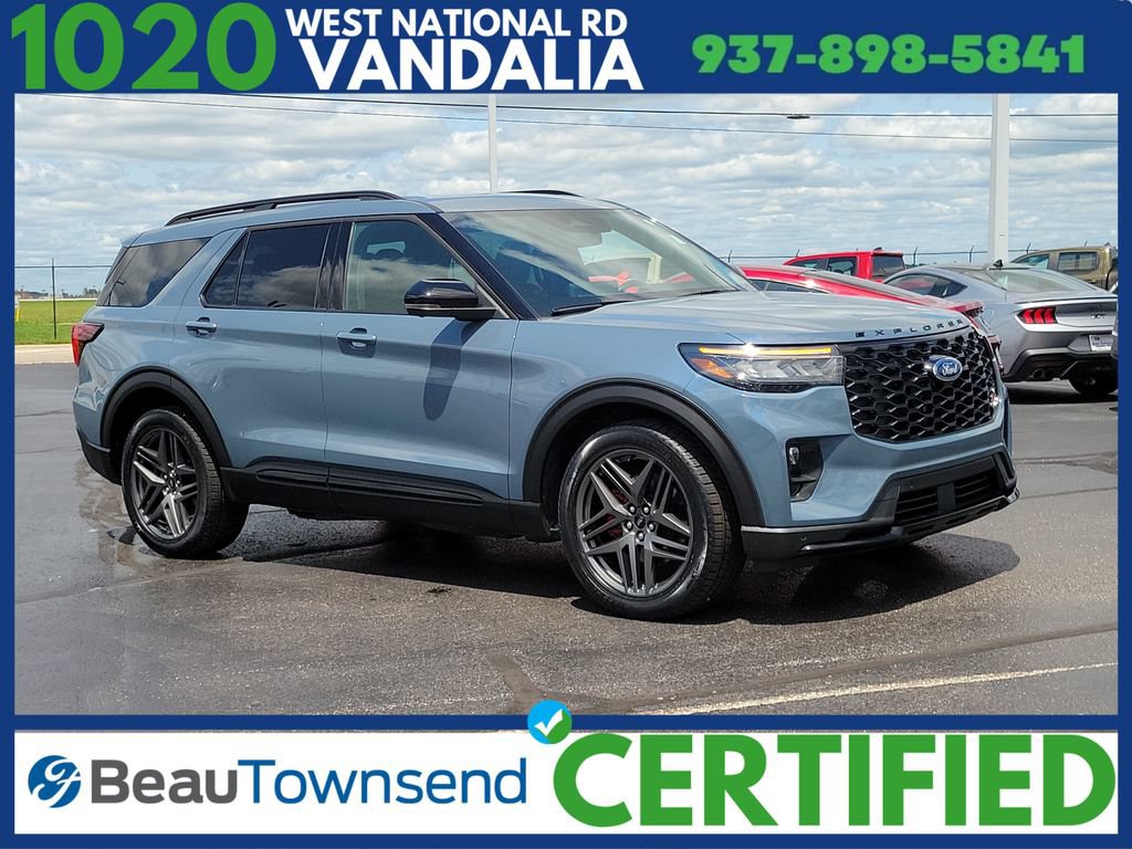 Certified 2025 Ford Explorer ST w/ Sun And Sound Package AWD/4WD image 1