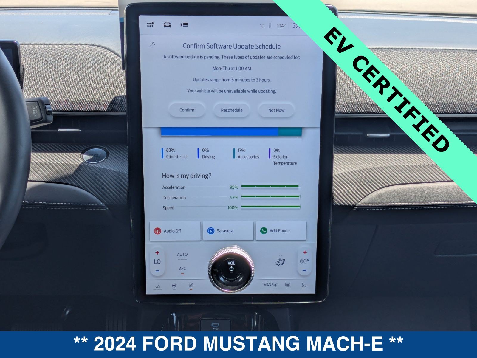 Certified 2024 Ford Mustang Mach-E Premium AWD/4WD image 19