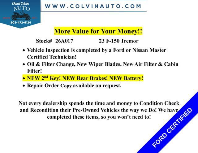 Certified 2023 Ford F150 Tremor image 7