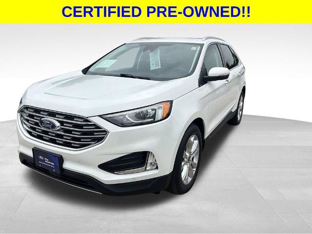 Certified 2020 Ford Edge Titanium w/ Class II Trailer Tow Package AWD/4WD image 1