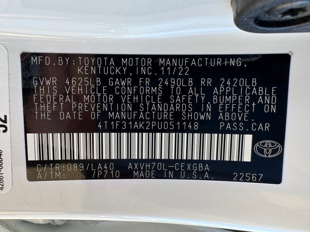 Used 2023 Toyota Camry XLE w/ Navigation Package FWD image 29